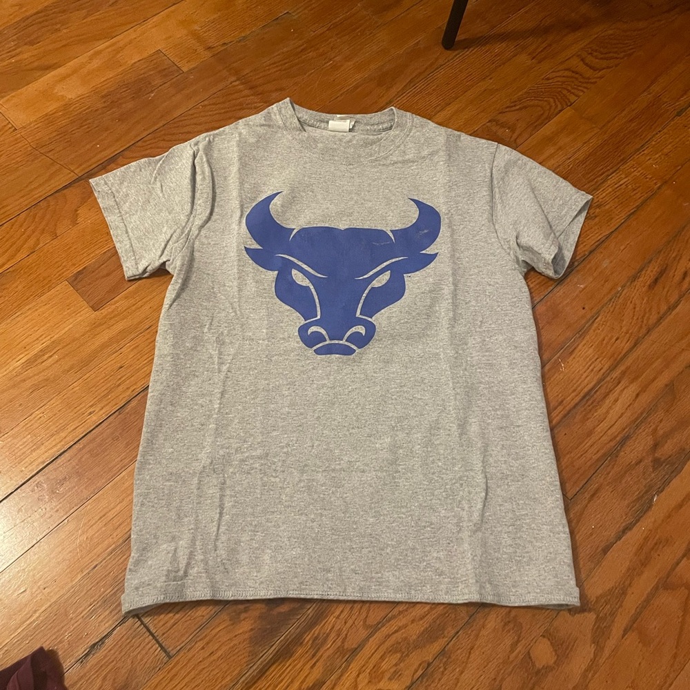 University at buffalo bulls grey short sleeve t shirt